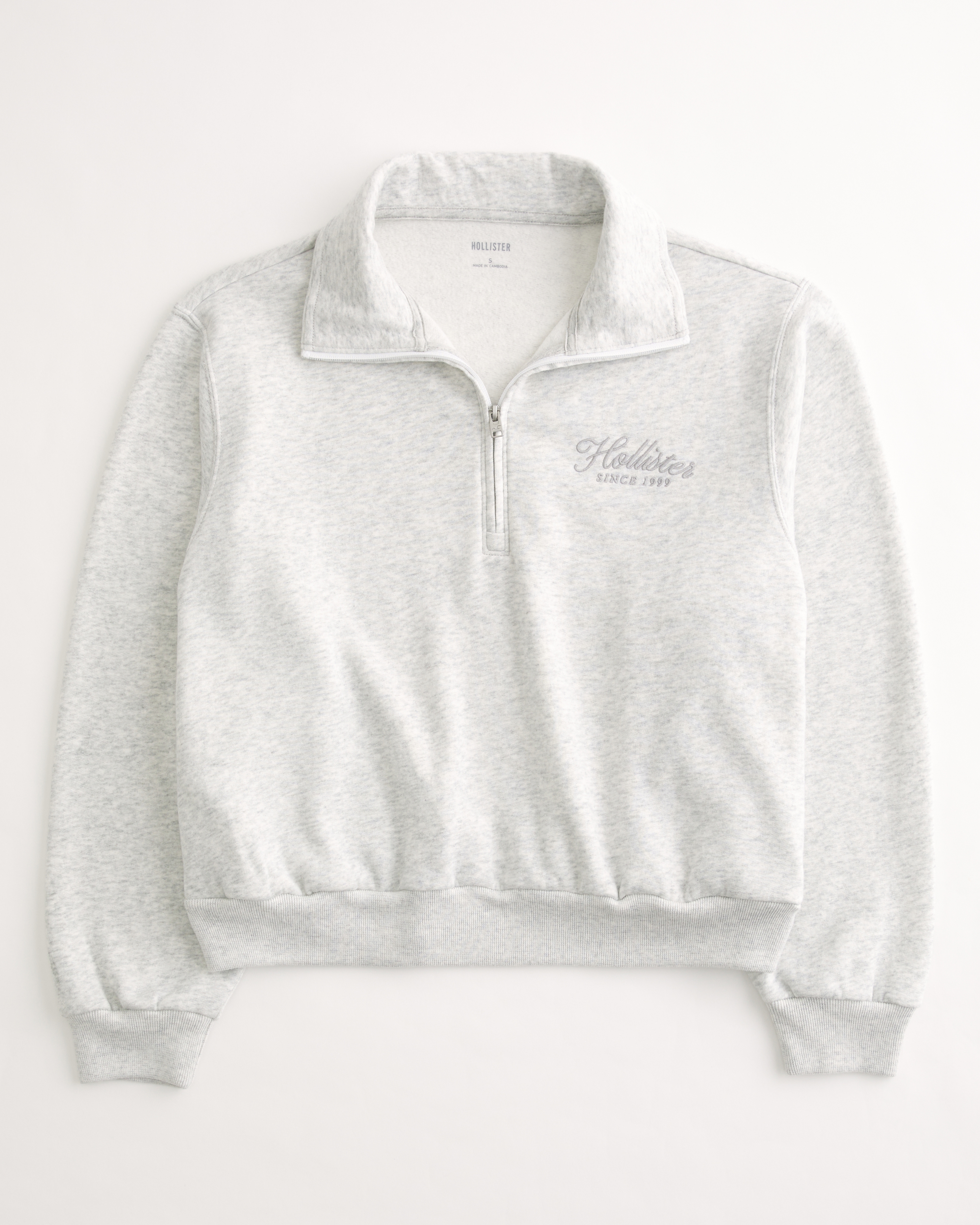 Easy Logo Half-Zip Sweatshirt