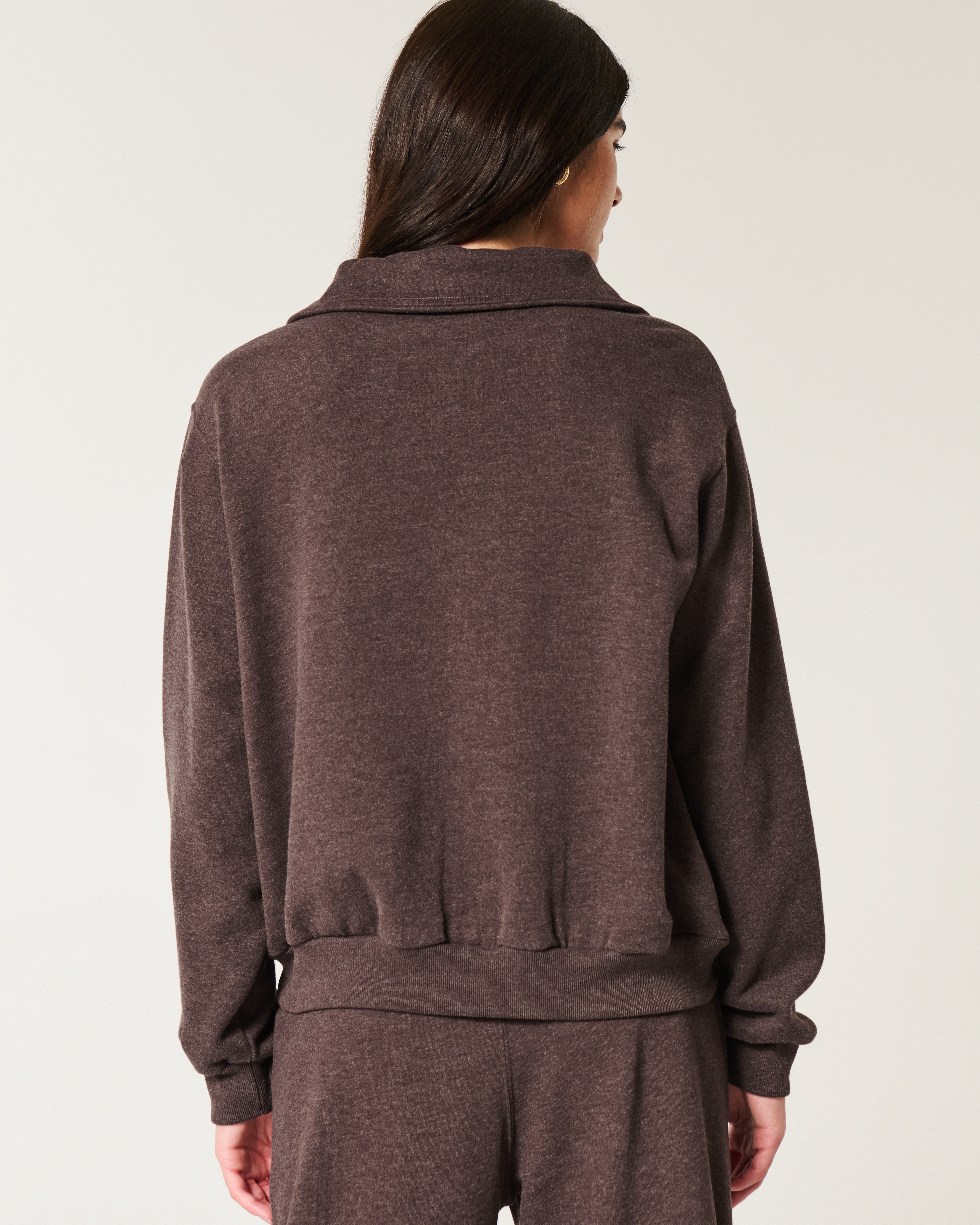 Women's Easy Logo Half-Zip Sweatshirt | Women's Clearance
