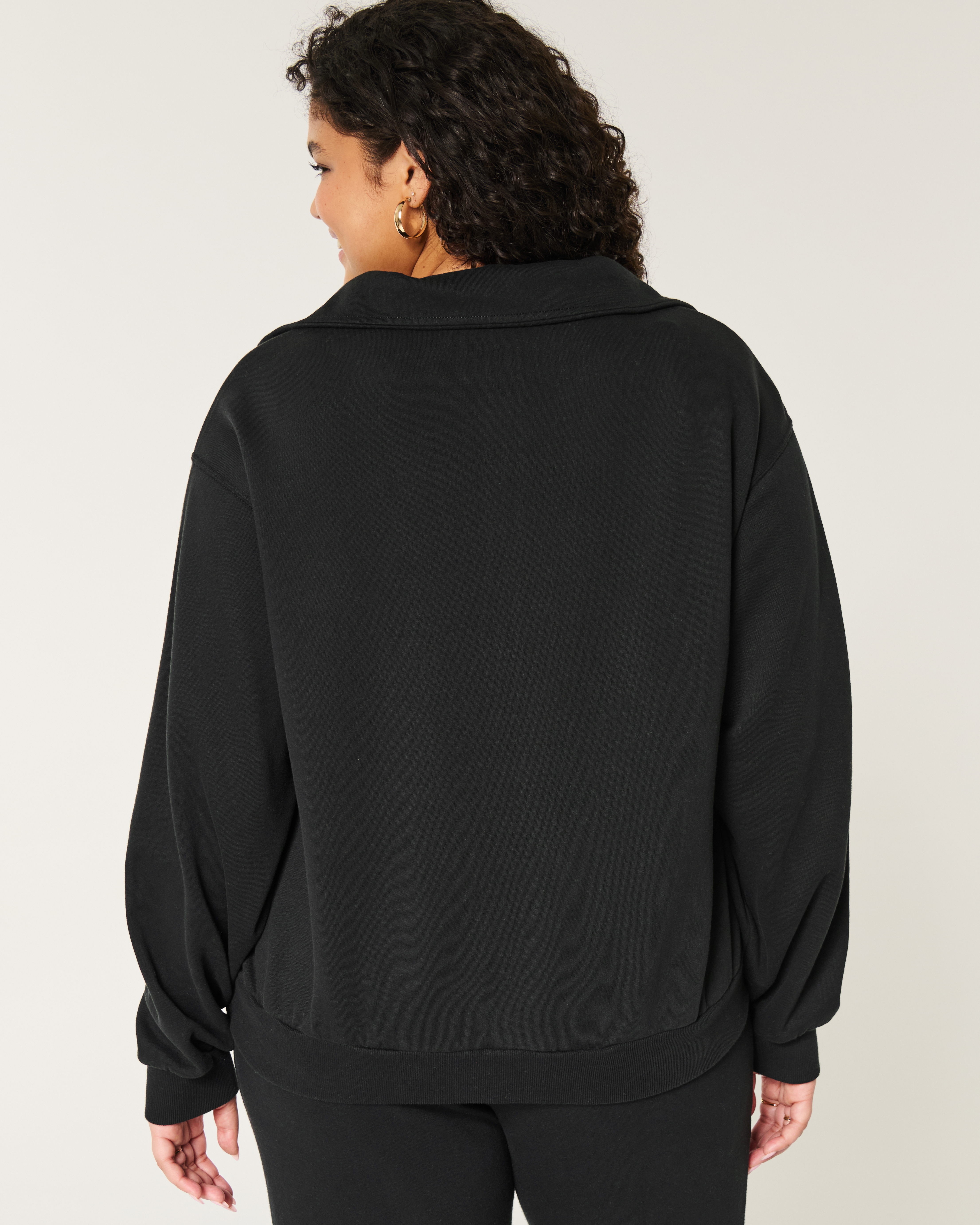 Women's Easy Logo Half-Zip Sweatshirt | Women's Clearance