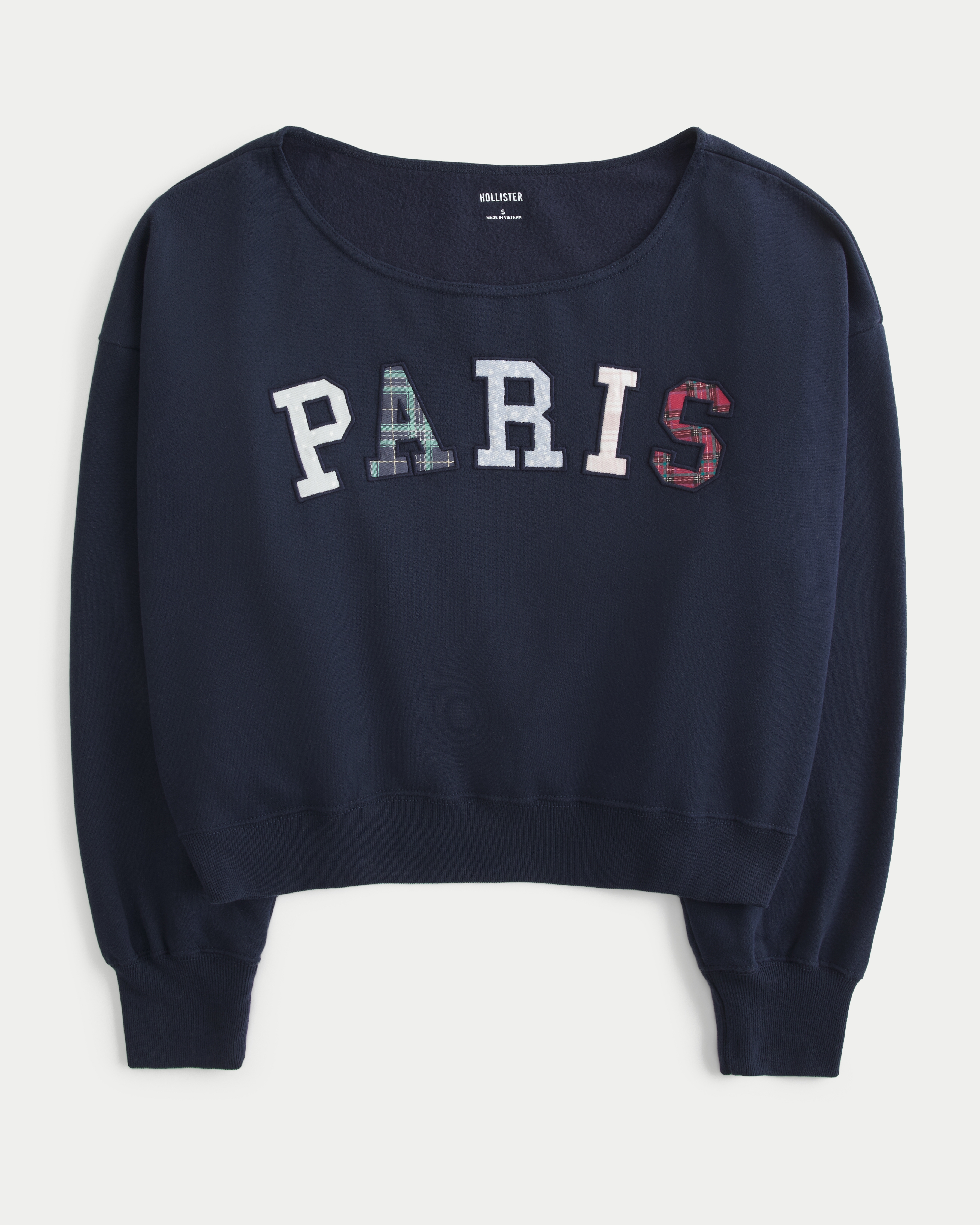 Oversized Paris Graphic Sweatshirt