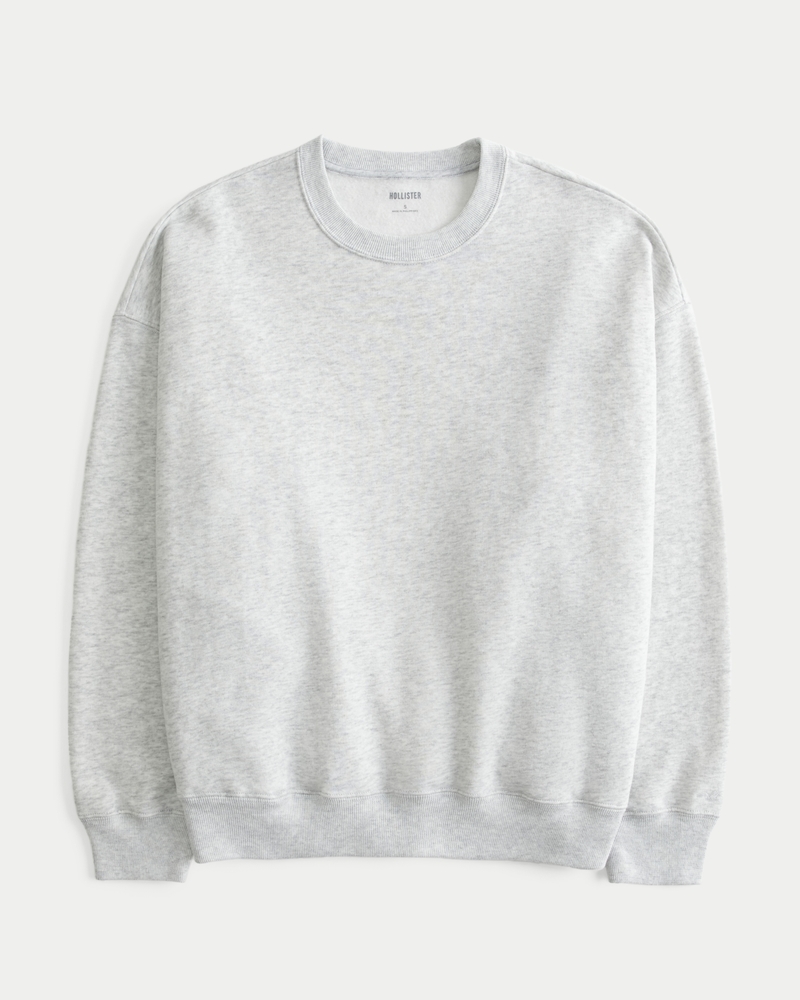 Hollister white crew neck hotsell