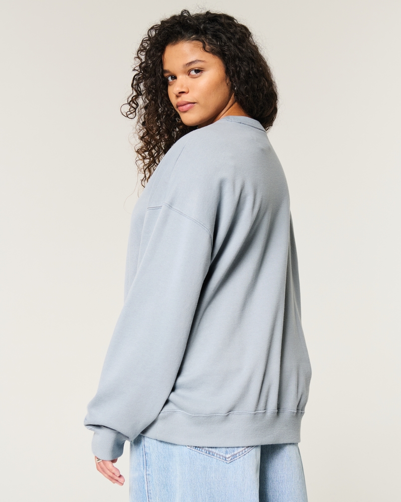 Oversized Crew Sweatshirt