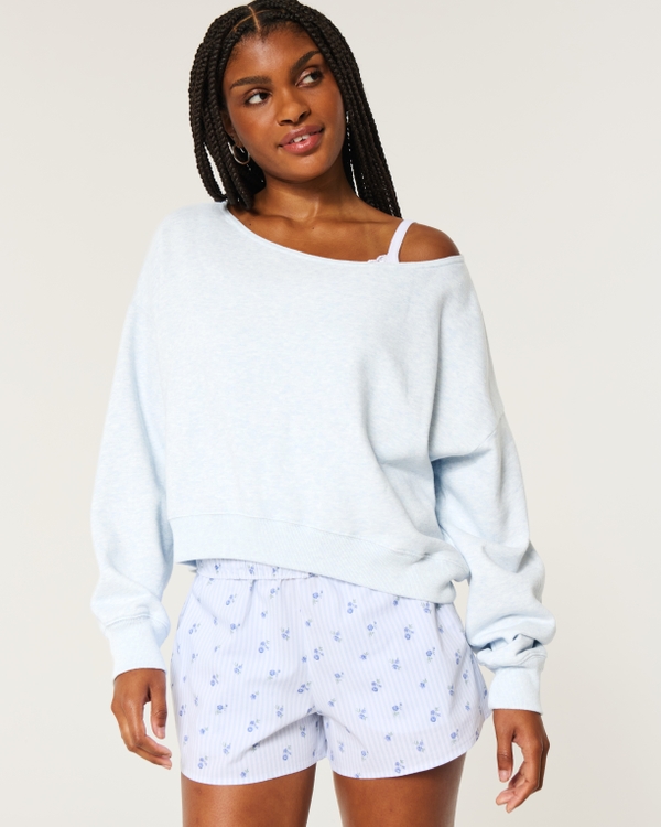 Hollister off the shoulder sweater online