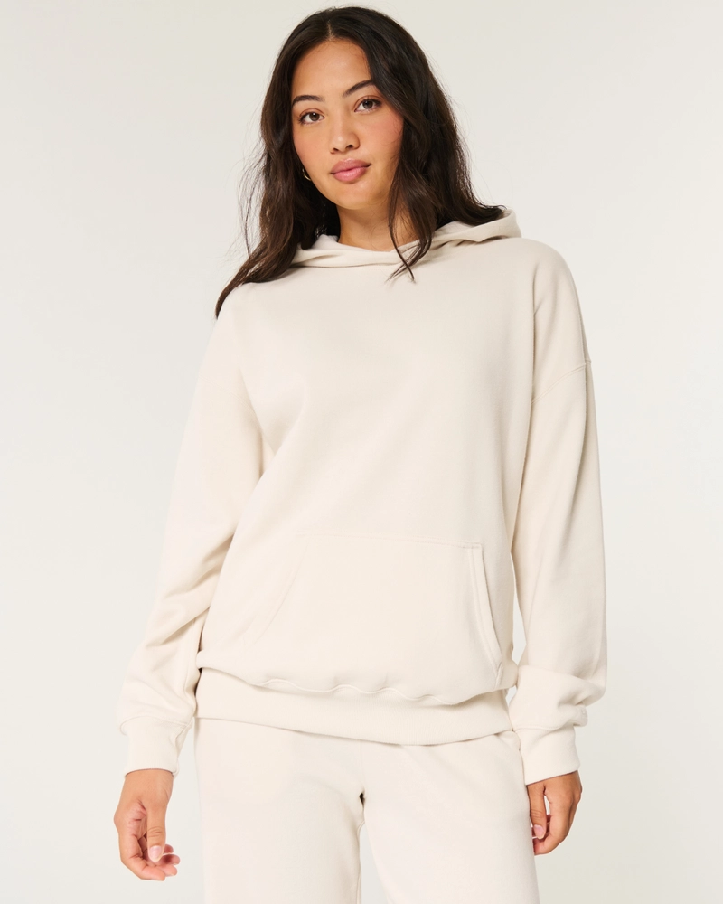 Hollister Feel Good Fleece Oversized Hoodie