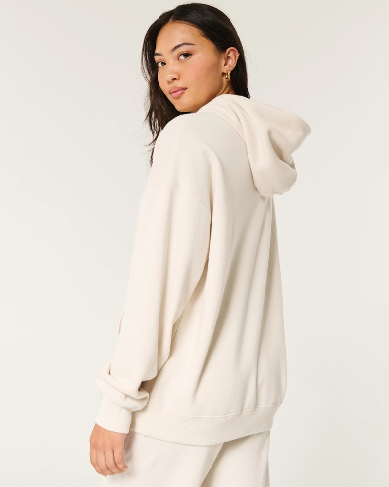 Hollister Feel Good Fleece Oversized Hoodie