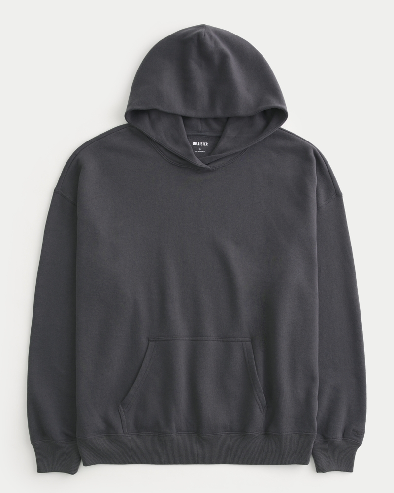 Hollister gray hoodie on sale