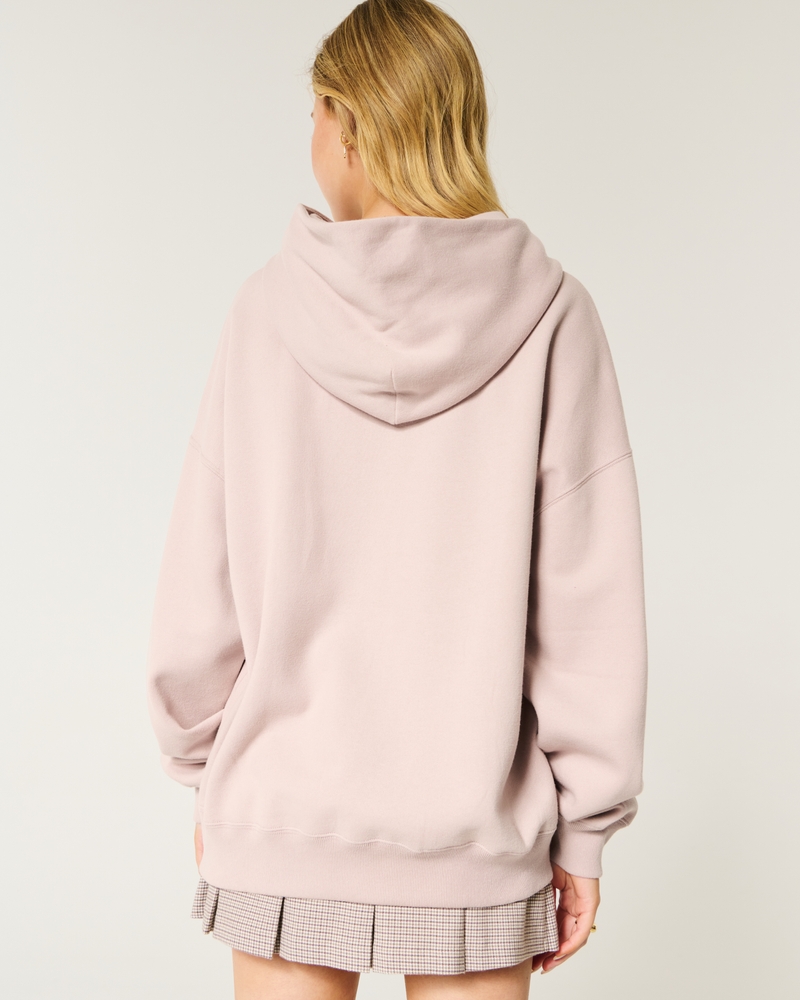 Oversized Austin Texas Graphic Hoodie