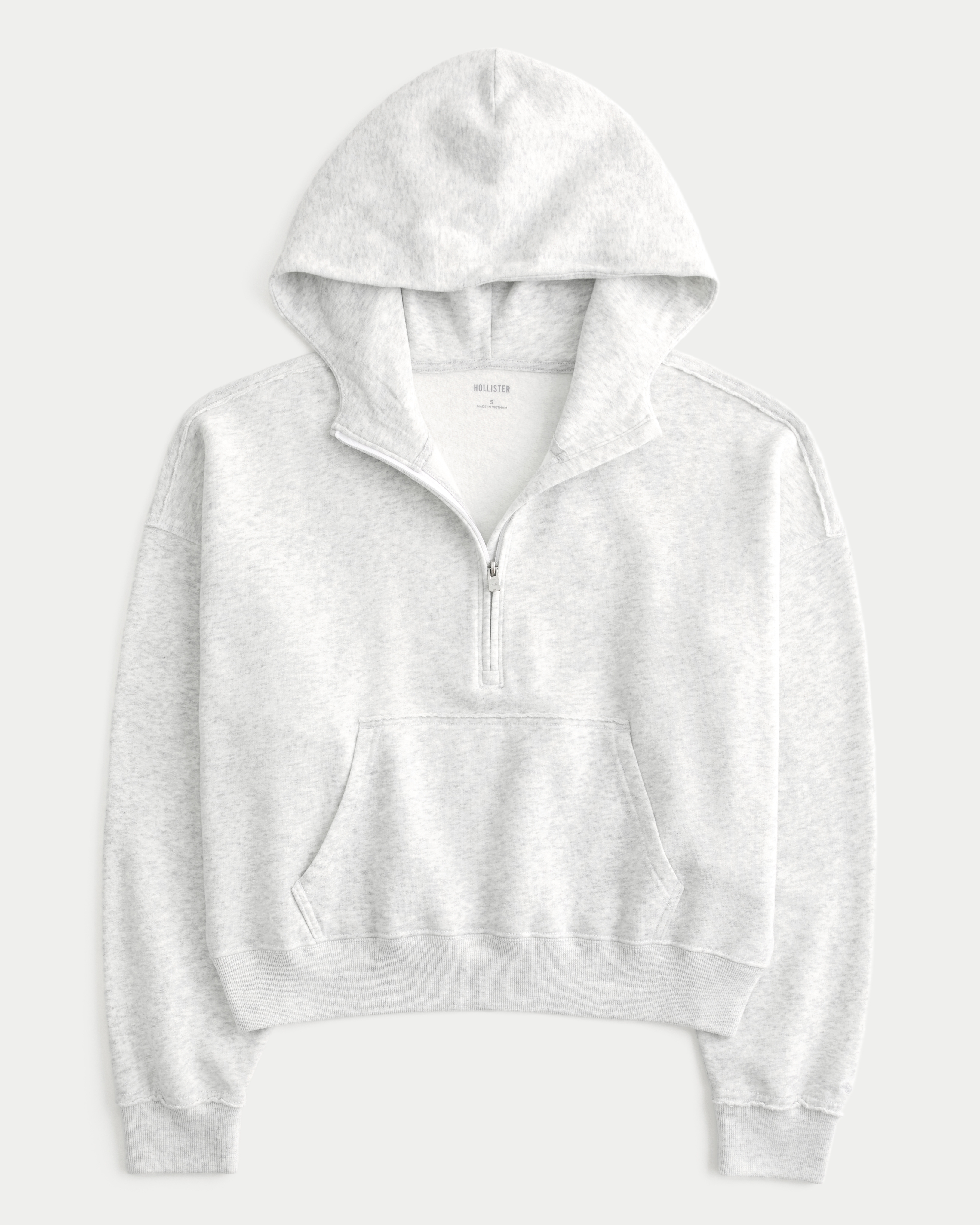 Women s Easy Half Zip Hoodie Women s Tops HollisterCo