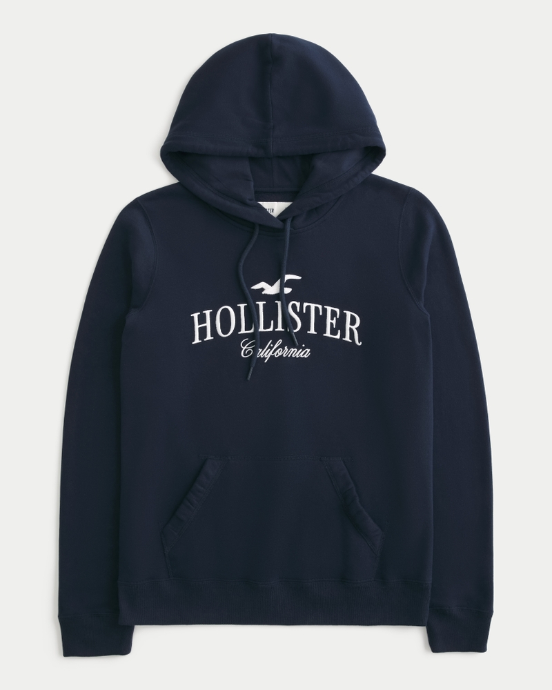 Mujeres Sudadera con capucha extragrande y estampa de logo Mujeres Prendas superiores HollisterCo