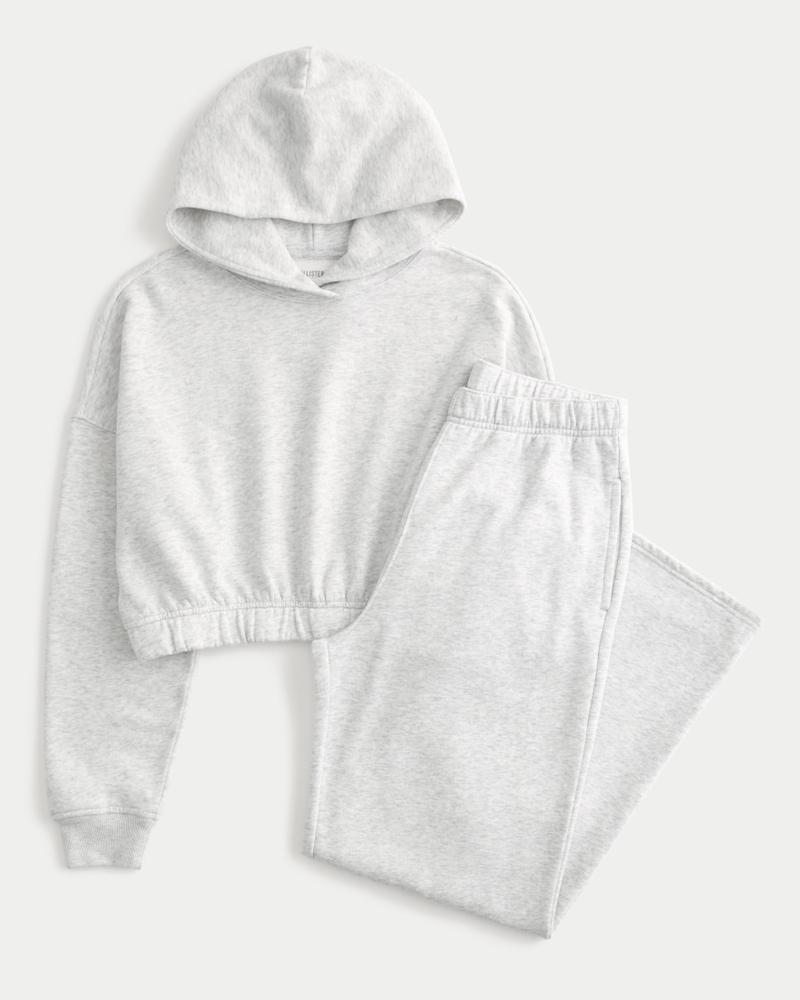 Hollister hoodie and sweatpants set sale