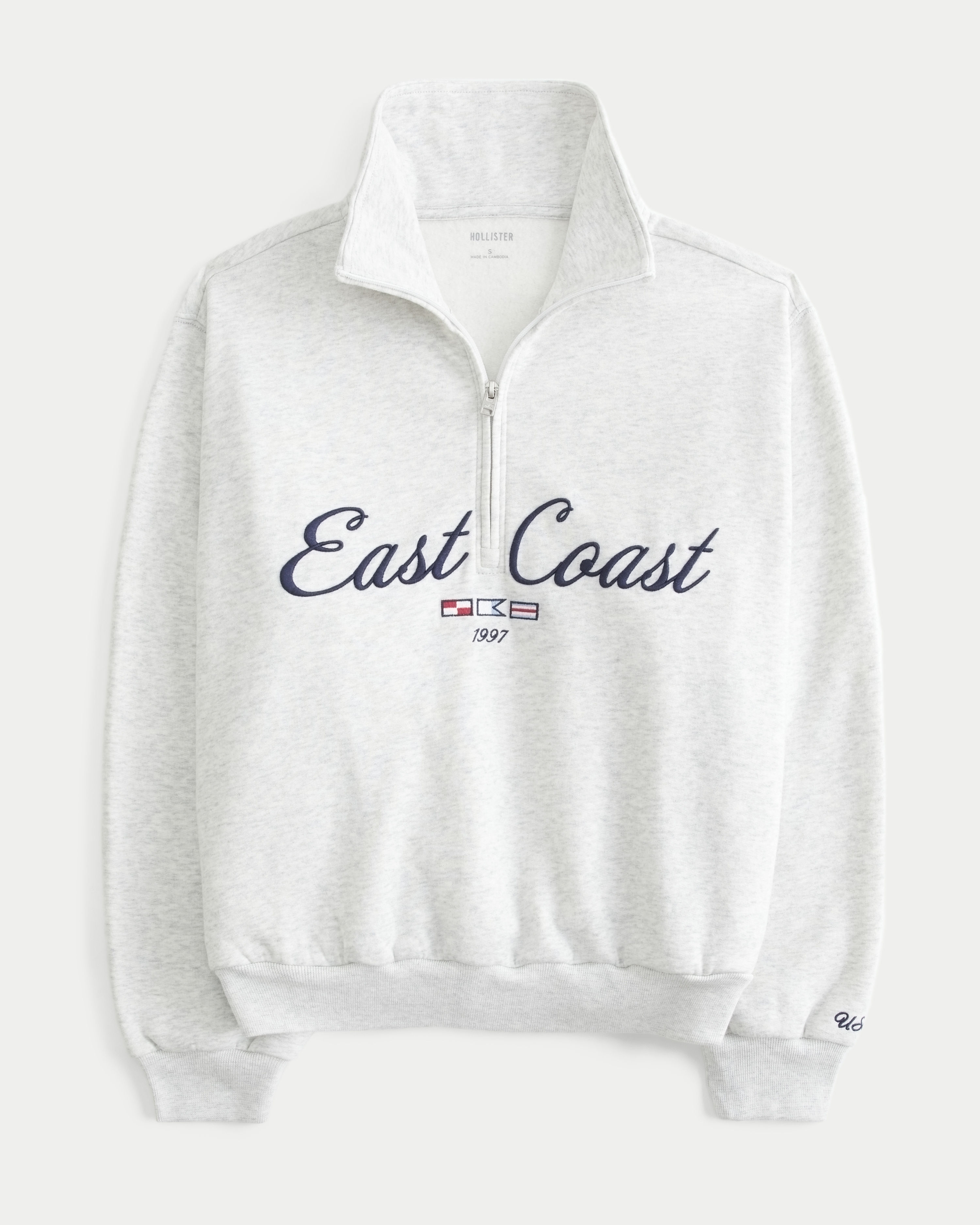 Women's Easy East Coast Graphic Half-Zip Sweatshirt