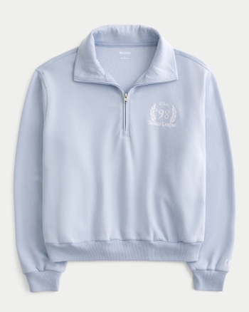 Women's Easy Tennis Graphic Half-Zip Sweatshirt | Women's