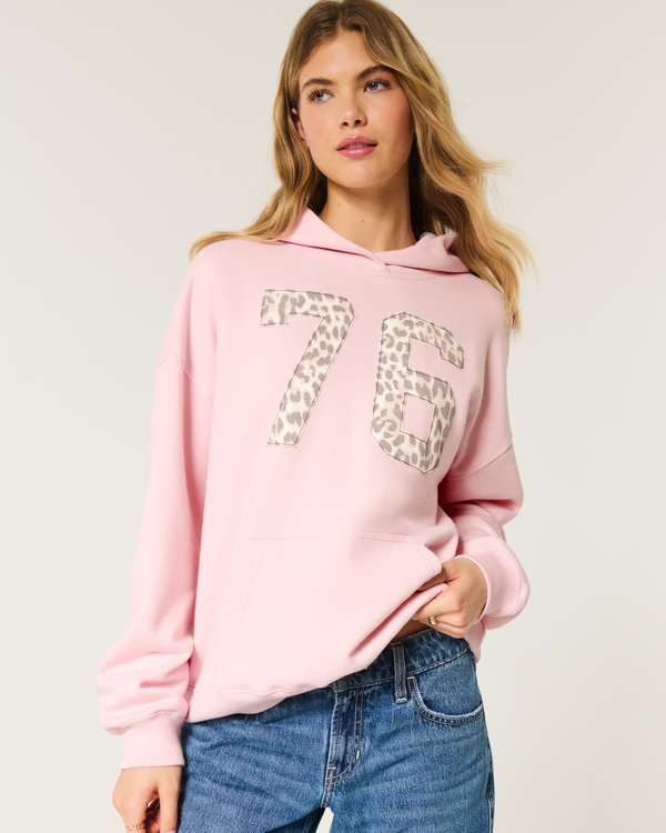 Hollister pink sweatshirt online