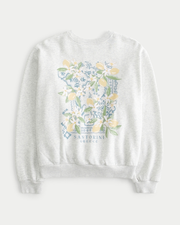 Girls Casual Flower Embroidered Crew Neck Sweatshirt For Spring/fall - Temu