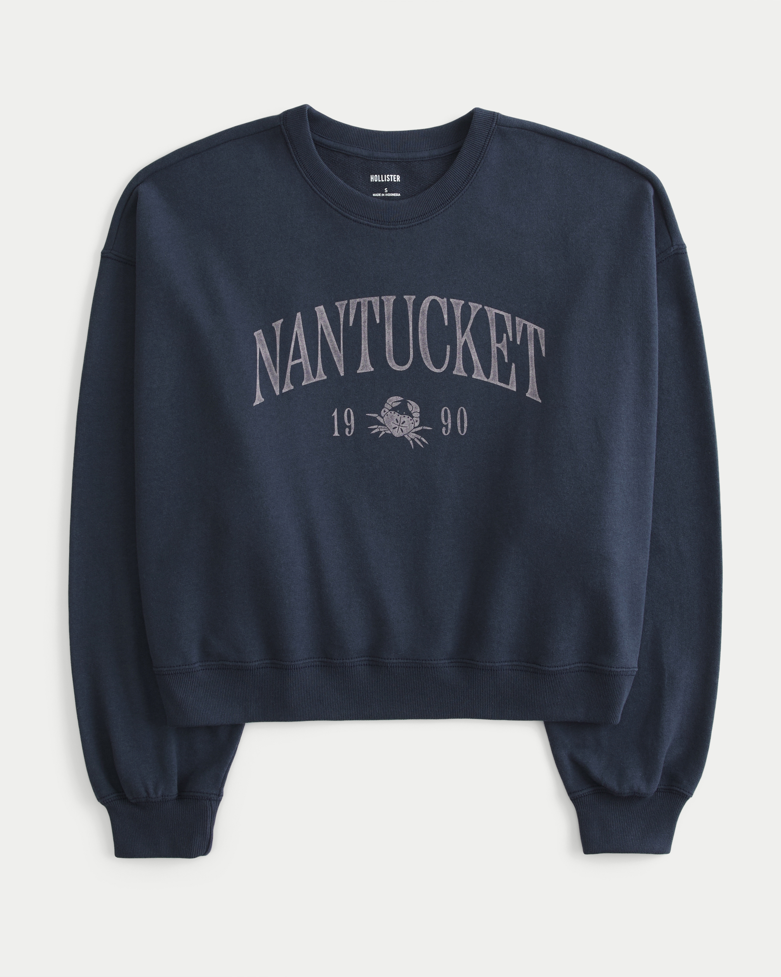 Easy Nantucket Graphic Crew Sweatshirt