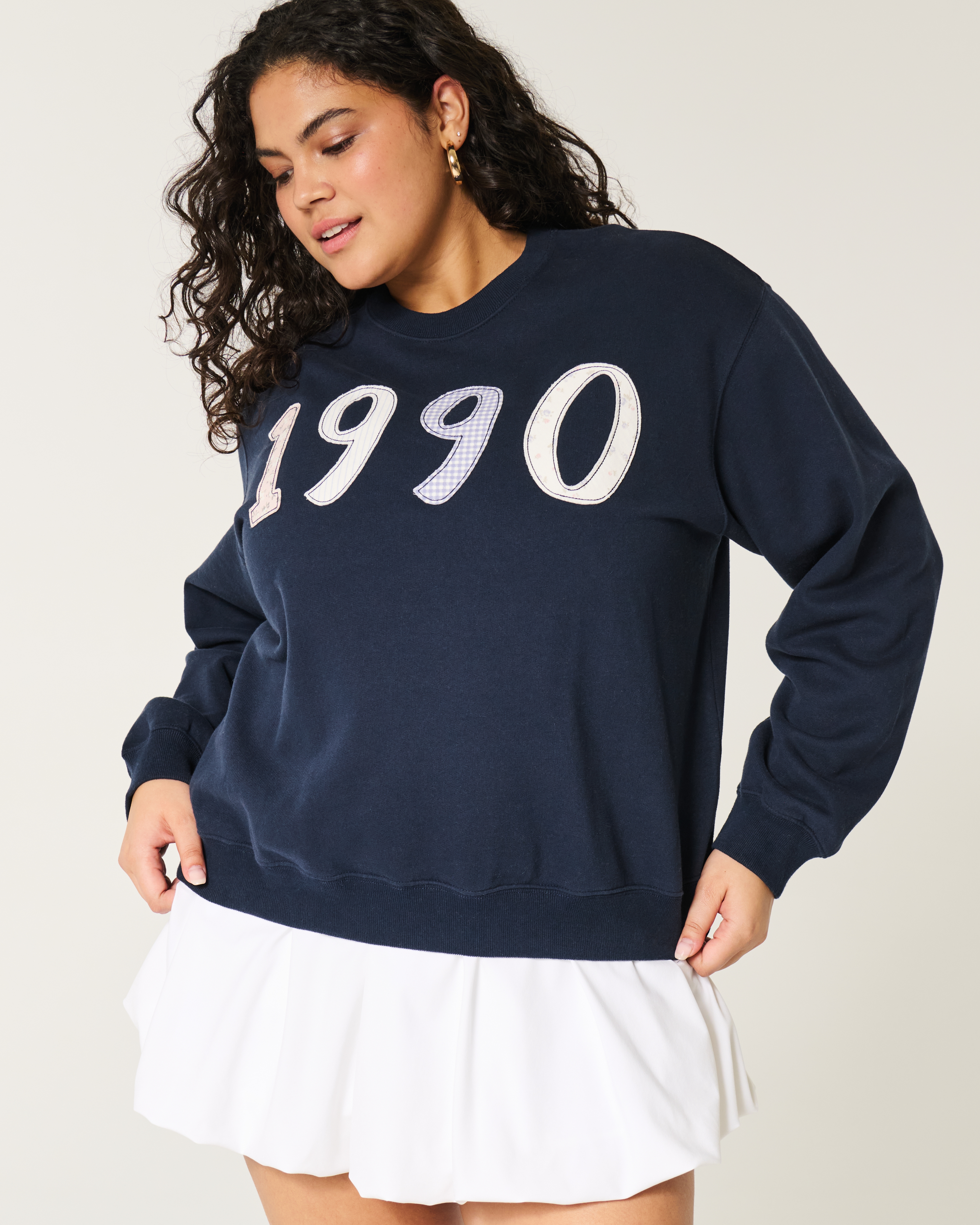 Easy 1990 Graphic Crew Sweatshirt