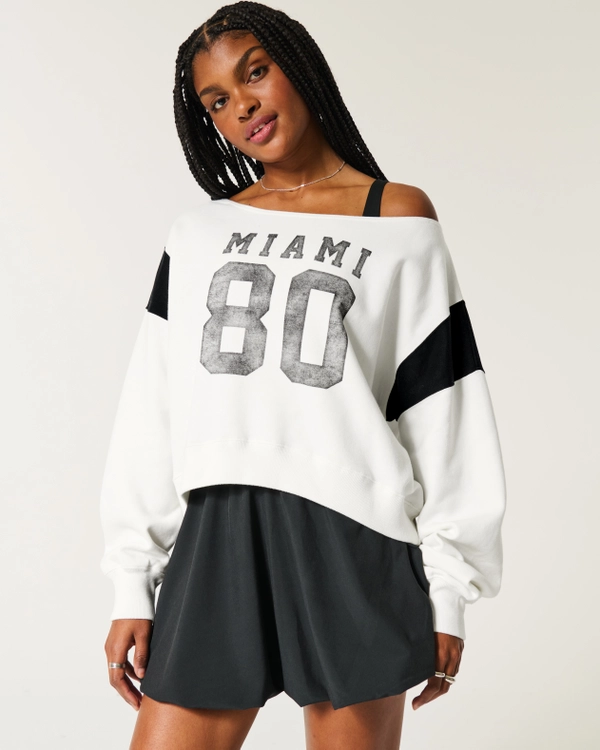 Ribbed Skater Mini Sweater Dress