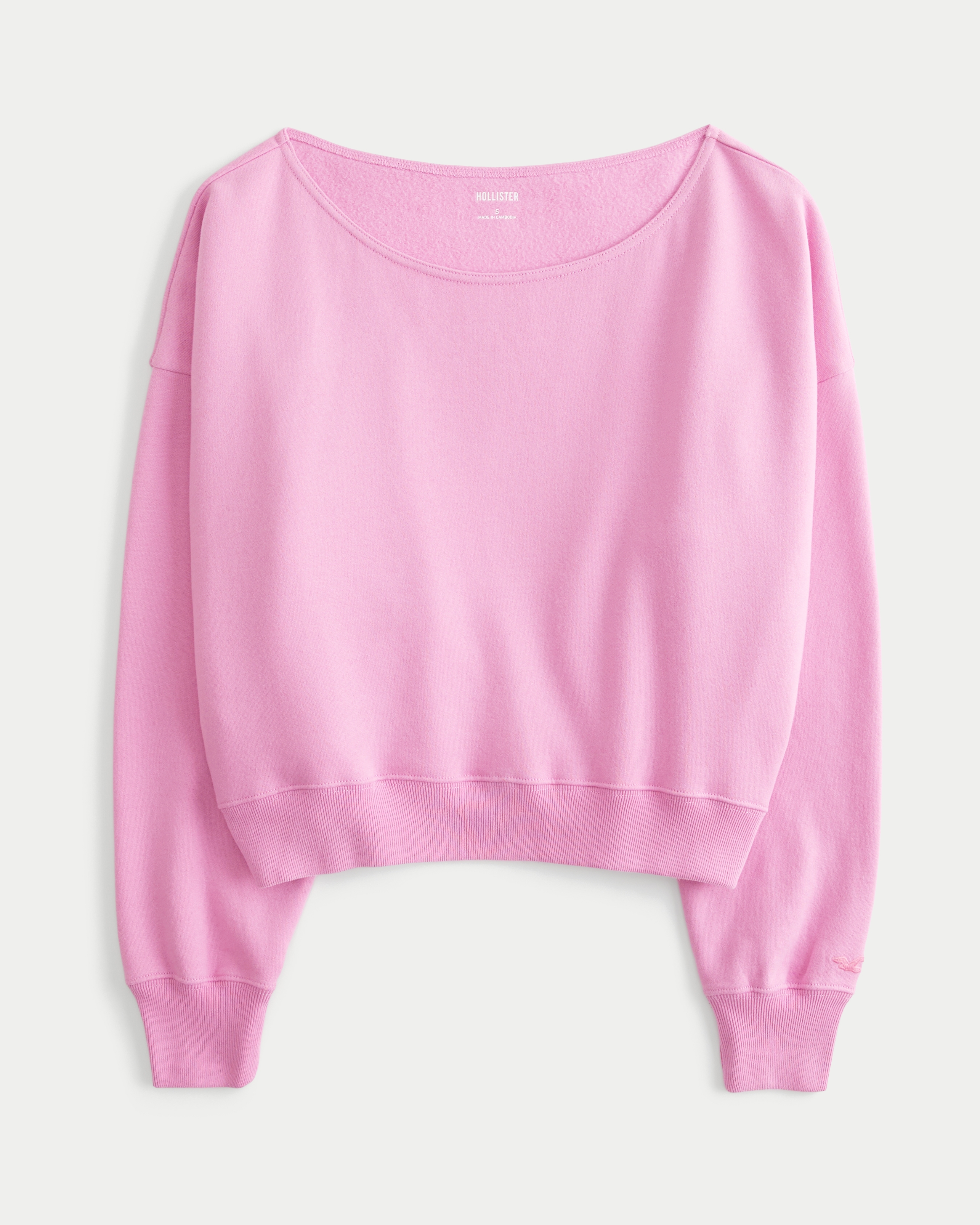 Easy Off-the-Shoulder Sweatshirt