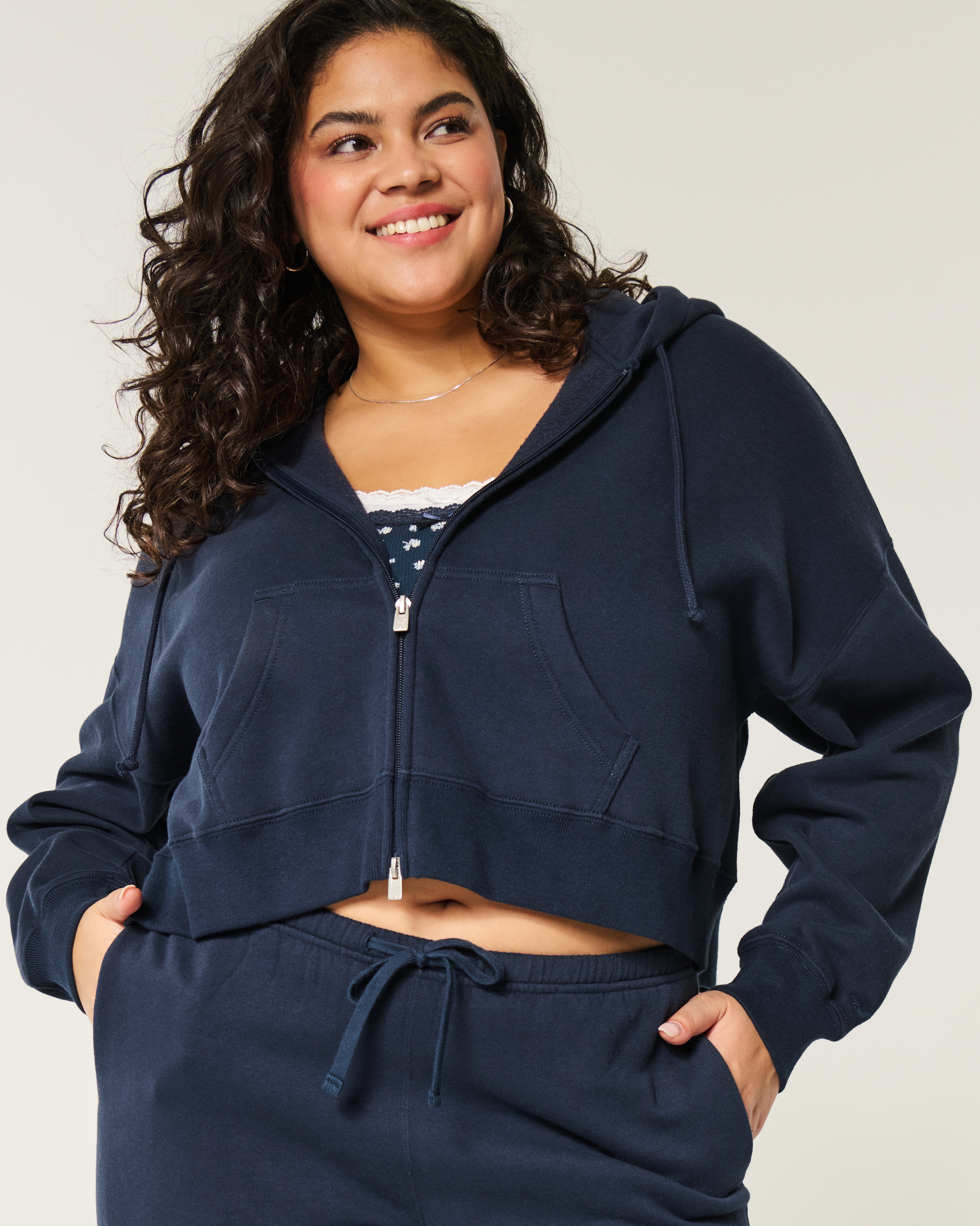 トップス Sex in the uk Zipup Hoodie domicile oops Women's Boxy Zip-Up Hoodie | Women's The Soft Life