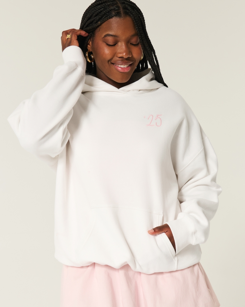 Oversized Class of '25 Graphic Hoodie