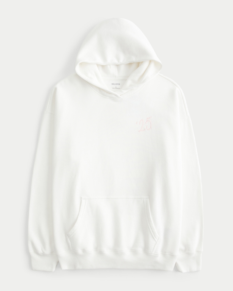 Oversized Class of '25 Graphic Hoodie