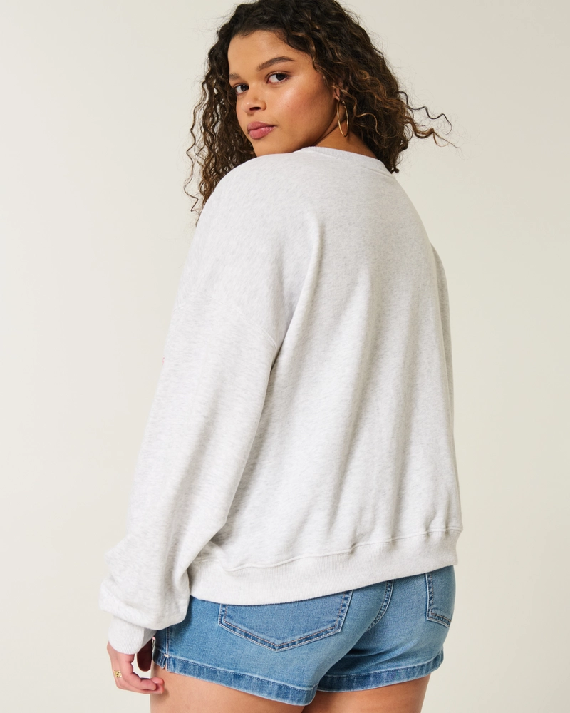 Easy Ocean City Graphic Sweatshirt