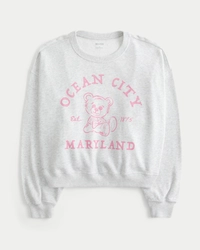 Easy Ocean City Graphic Sweatshirt