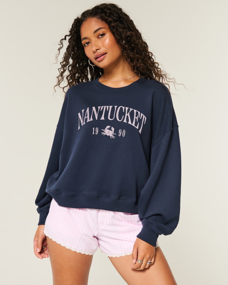 Easy Nantucket Graphic Sweatshirt
