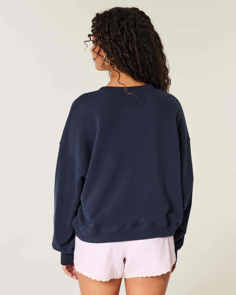 Easy Nantucket Graphic Crew Sweatshirt