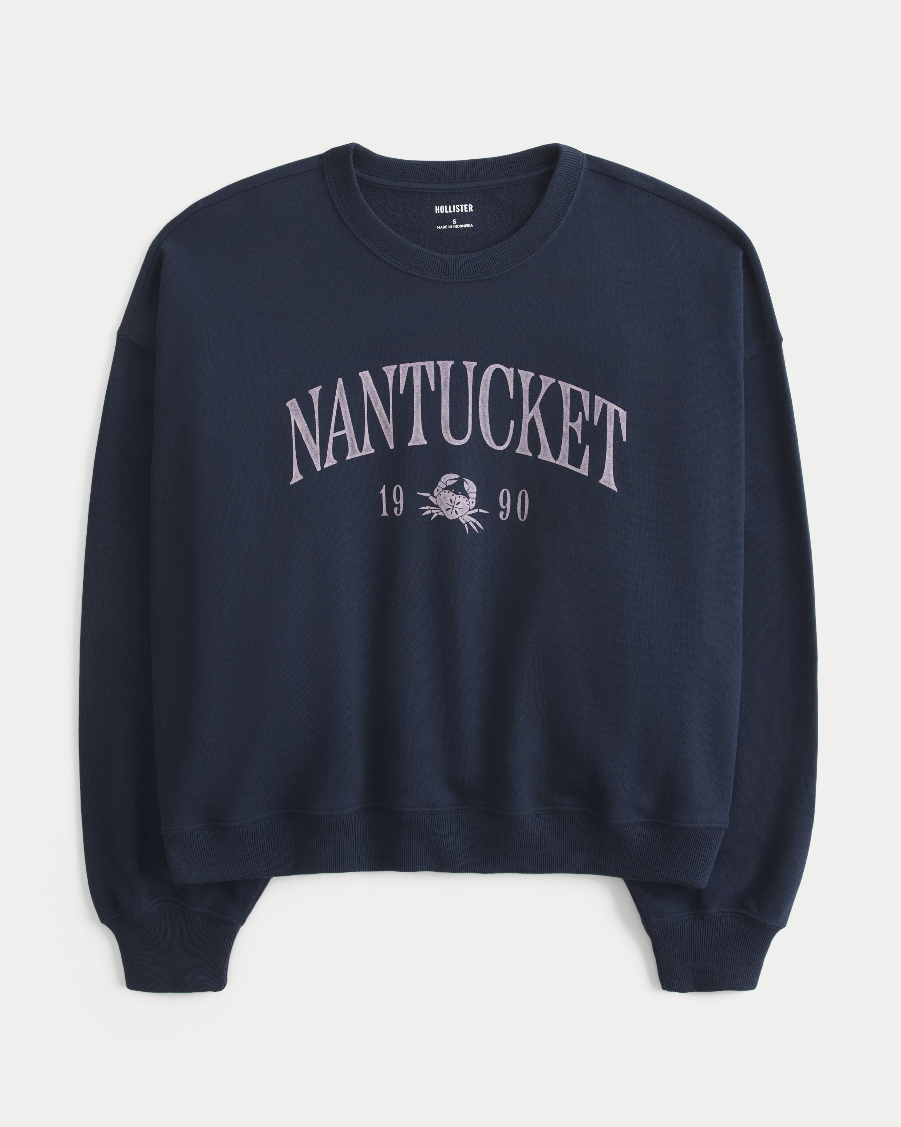 Easy Nantucket Graphic Crew Sweatshirt
