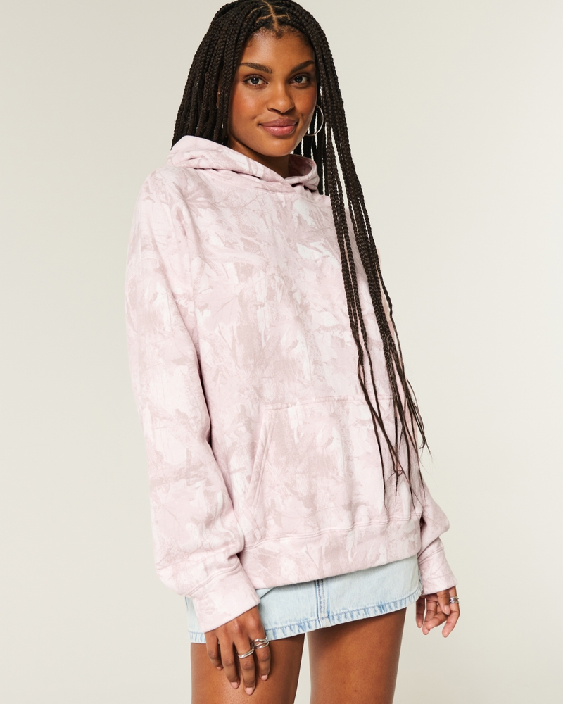 Women's Oversized Camo Hoodie | Women's Tops | HollisterCo.com