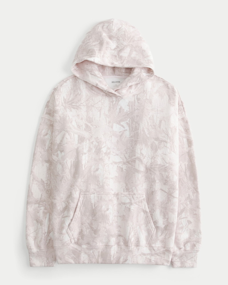 Women's Oversized Camo Hoodie | Women's Tops | HollisterCo.com