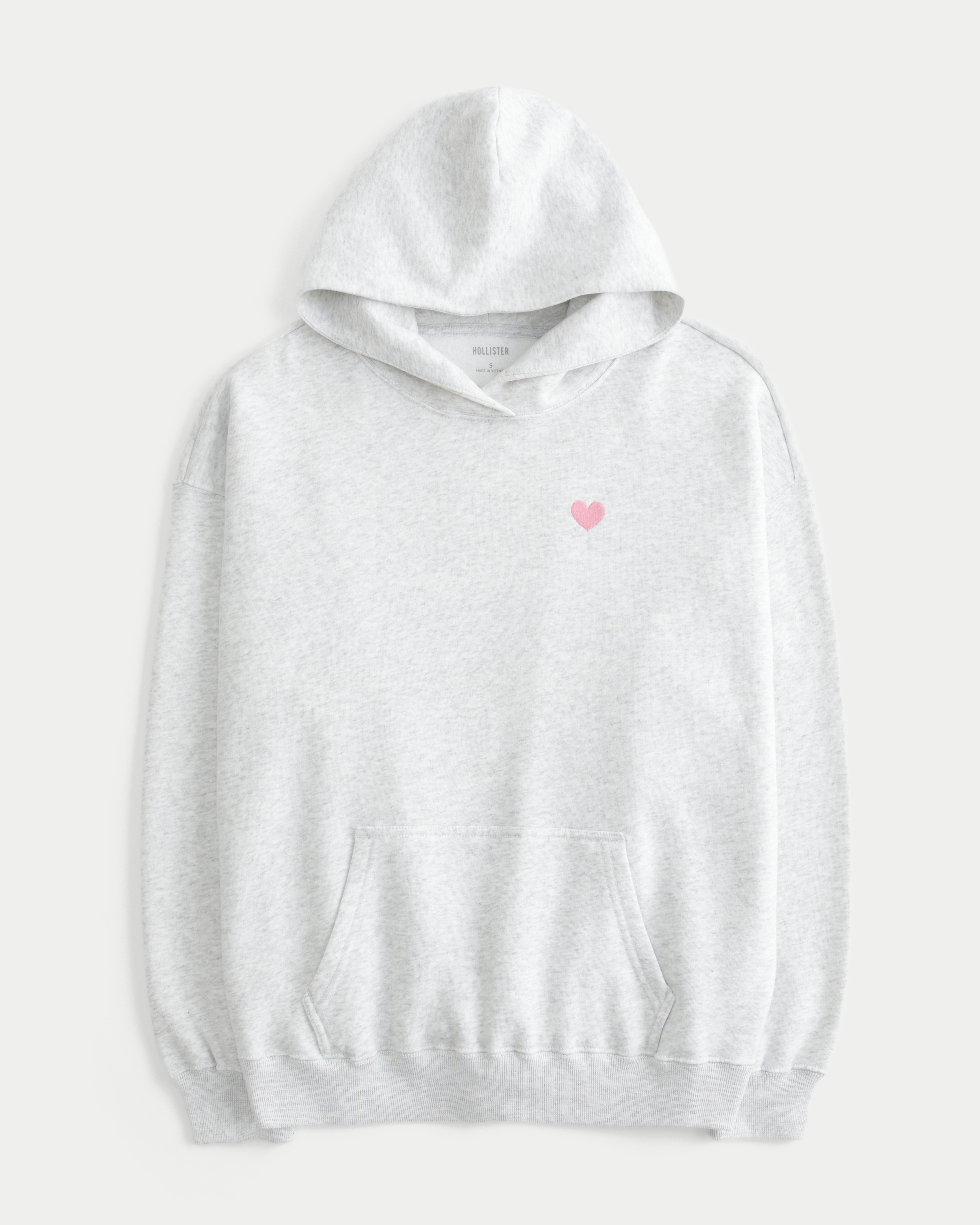 Oversized I Heart LA Graphic Hoodie