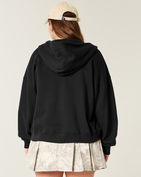 Oversized Zip-Up Hoodie