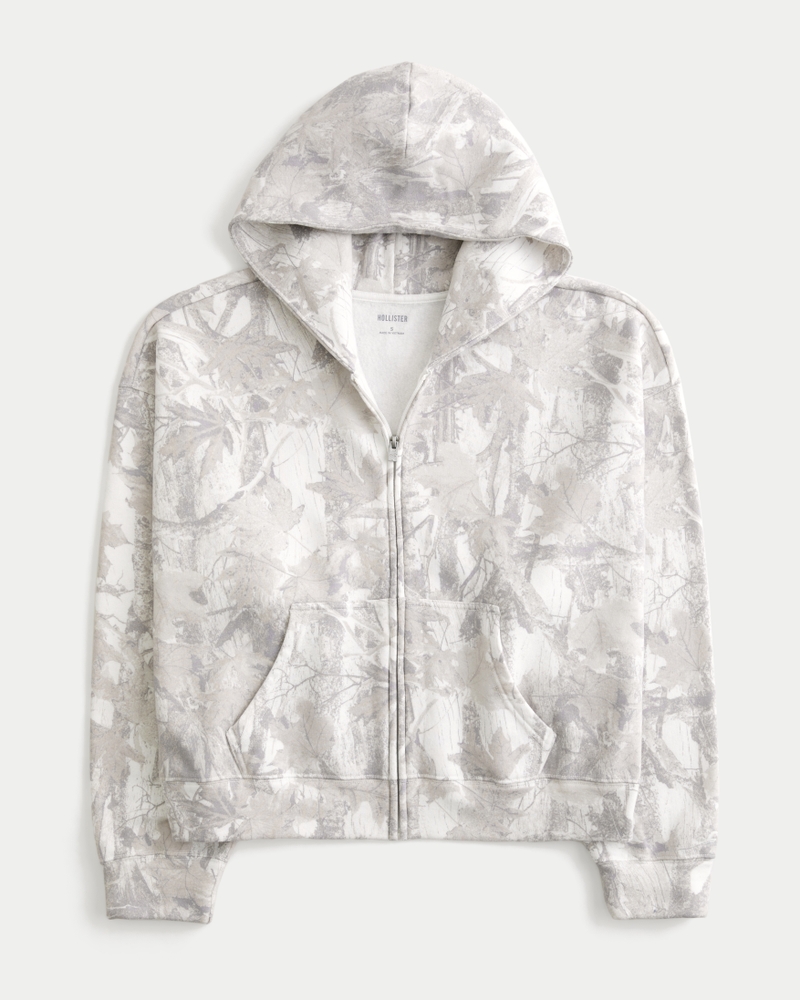 Oversized Zip-Up Hoodie