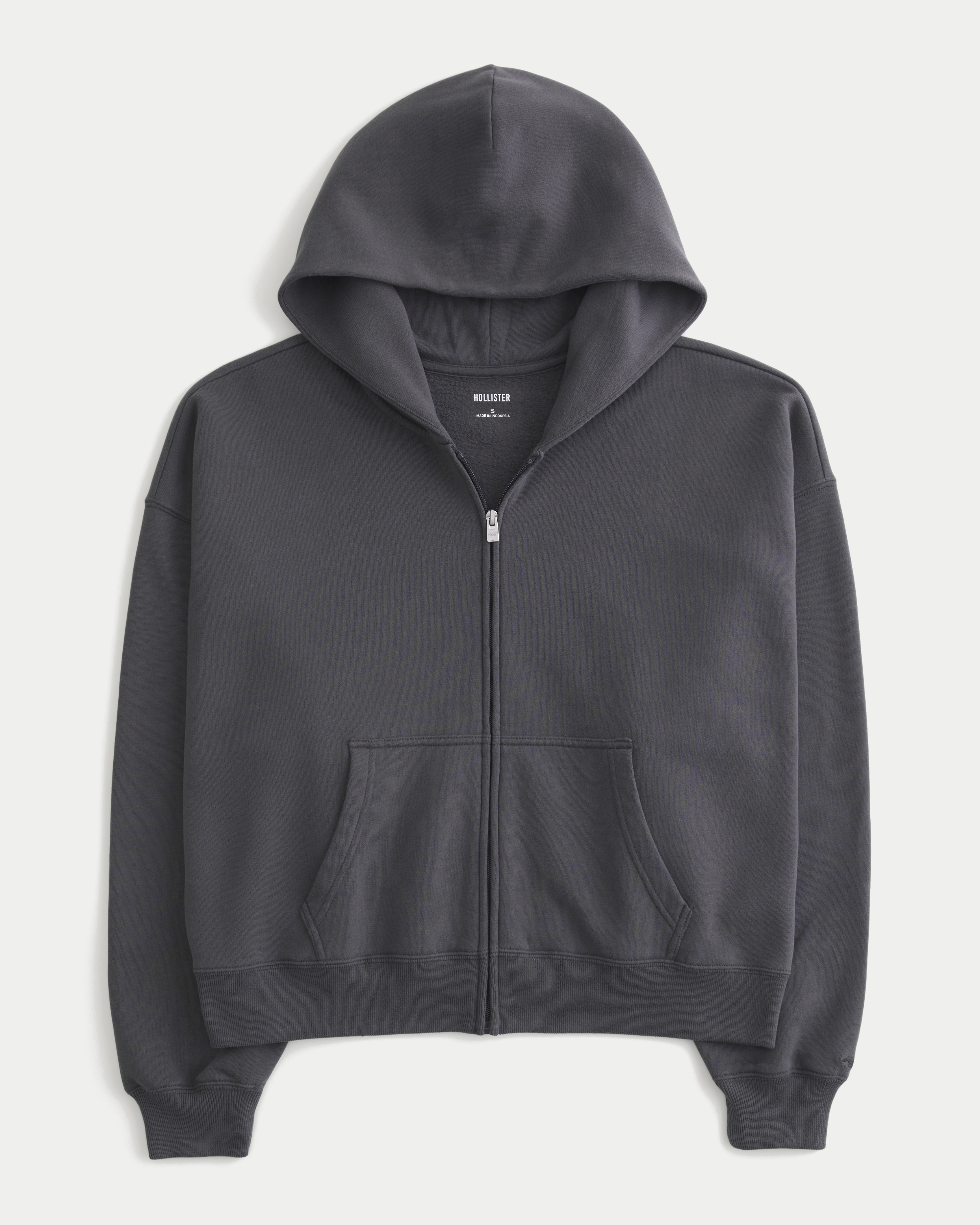 Hollister Oversized Zip-up Hoodie