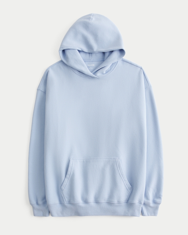 Hollister Feel Good Fleece Oversized Hoodie, Dusk Blue view 1