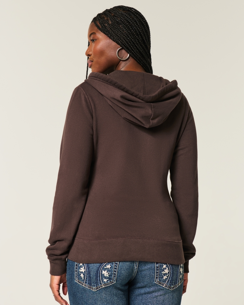 1997 Graphic Zip-Up Hoodie