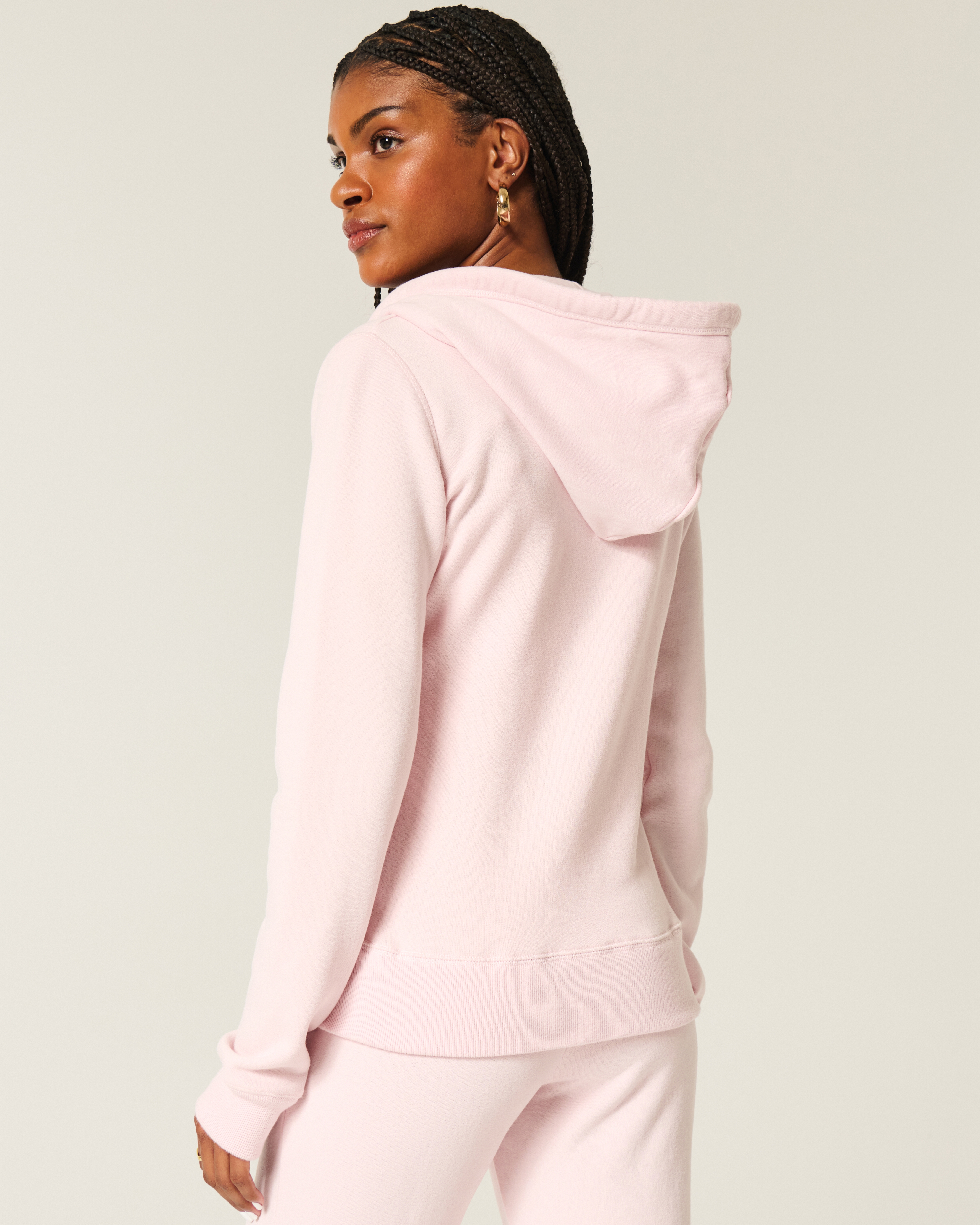 Slim Athletic Dept Graphic Zip-Up Hoodie