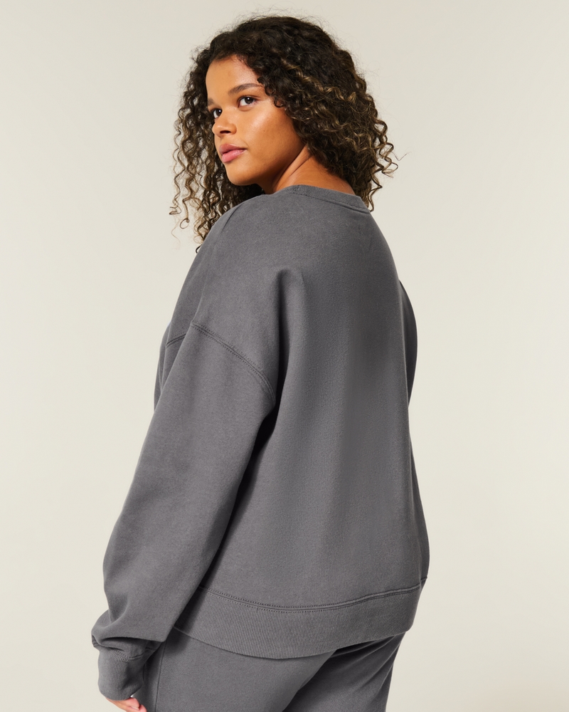 Easy Logo Graphic Crew Sweatshirt