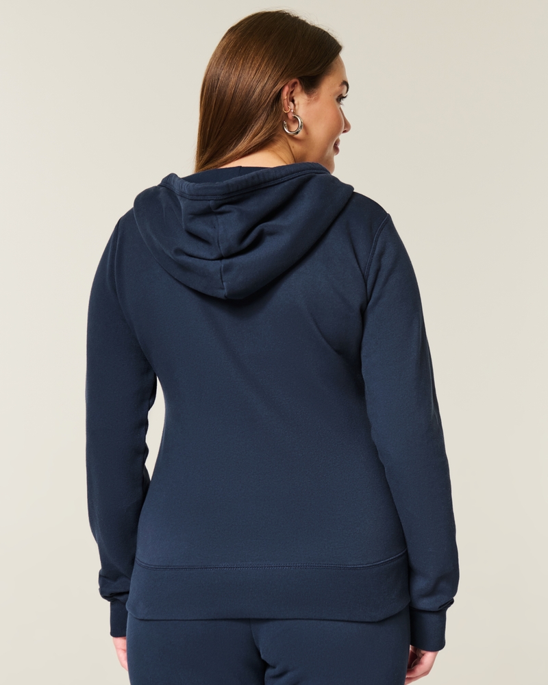 Star Graphic Zip-Up Hoodie