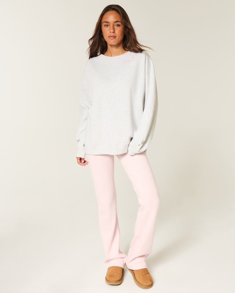 Oversized Class of '26 Back Bow Sweatshirt
