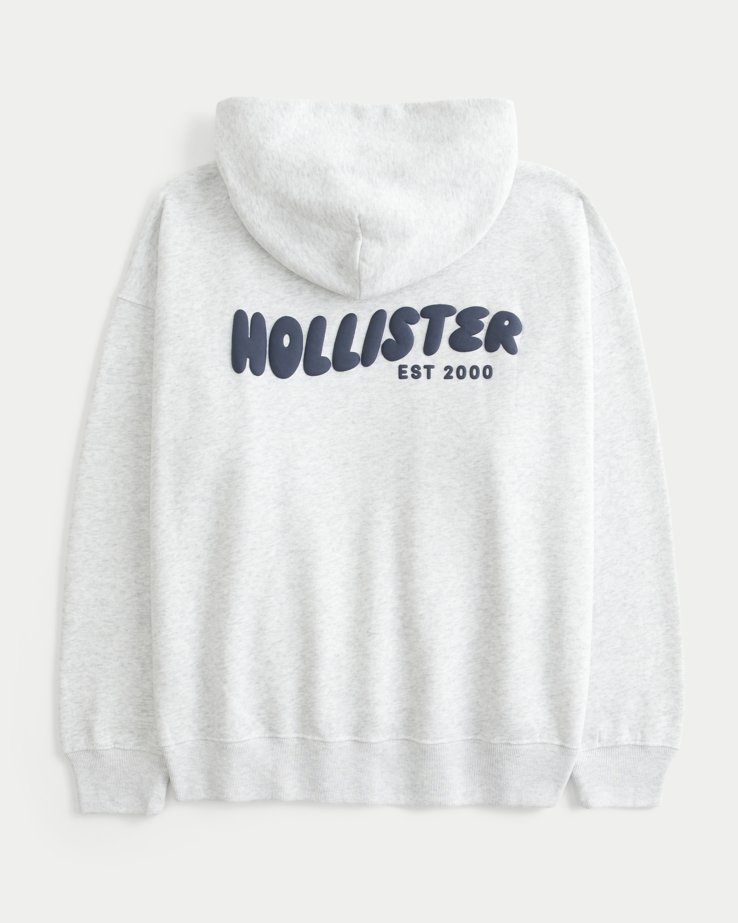 Hollister Feel Good Oversized Logo Graphic Hoodie