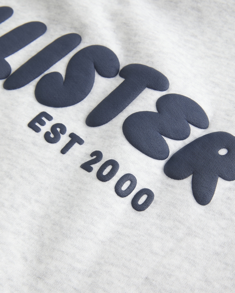 Hollister Feel Good Oversized Logo Graphic Hoodie