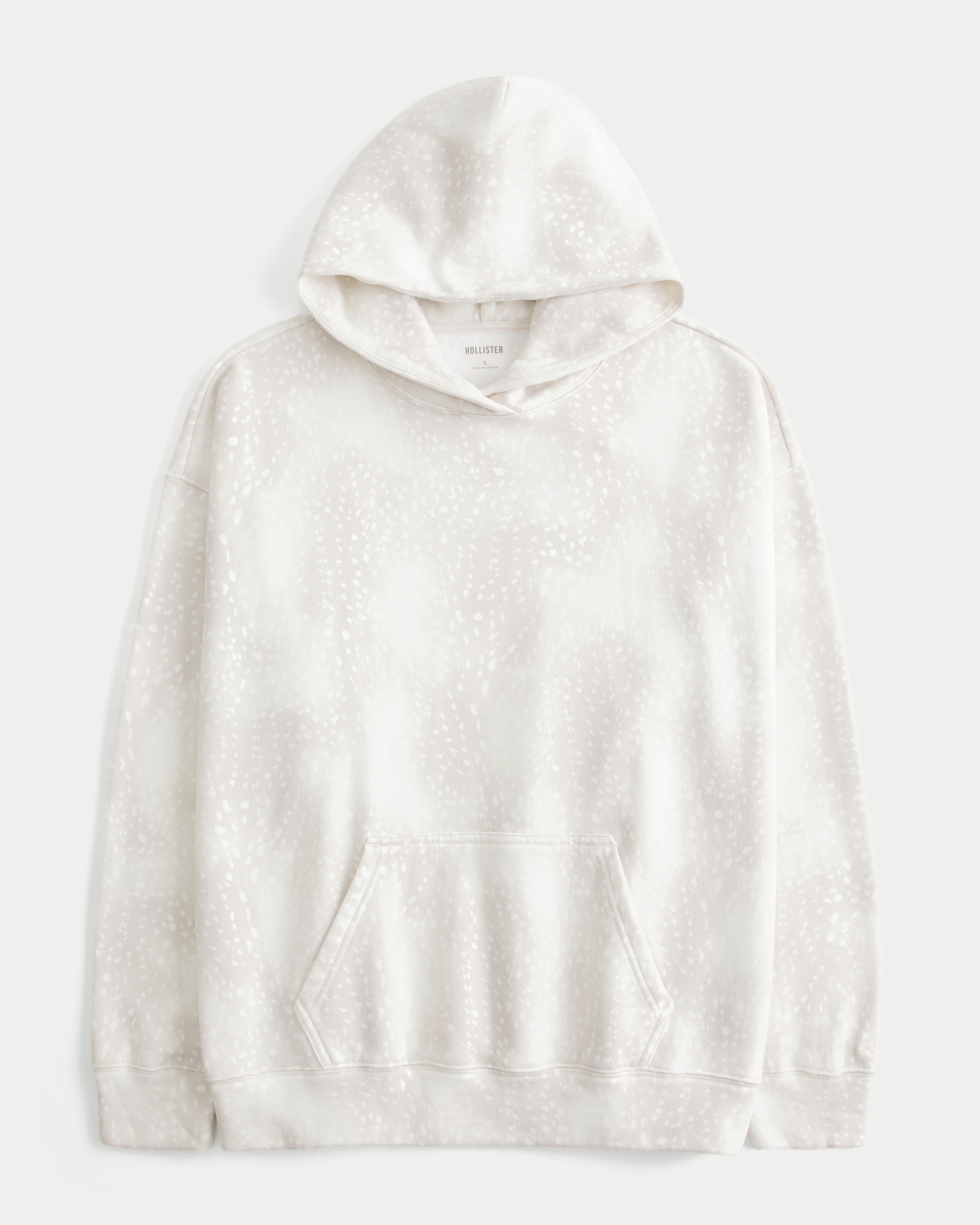 Oversized Doe Print Hoodie