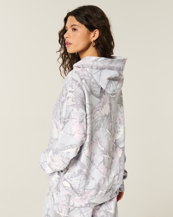 Oversized Camo Hoodie