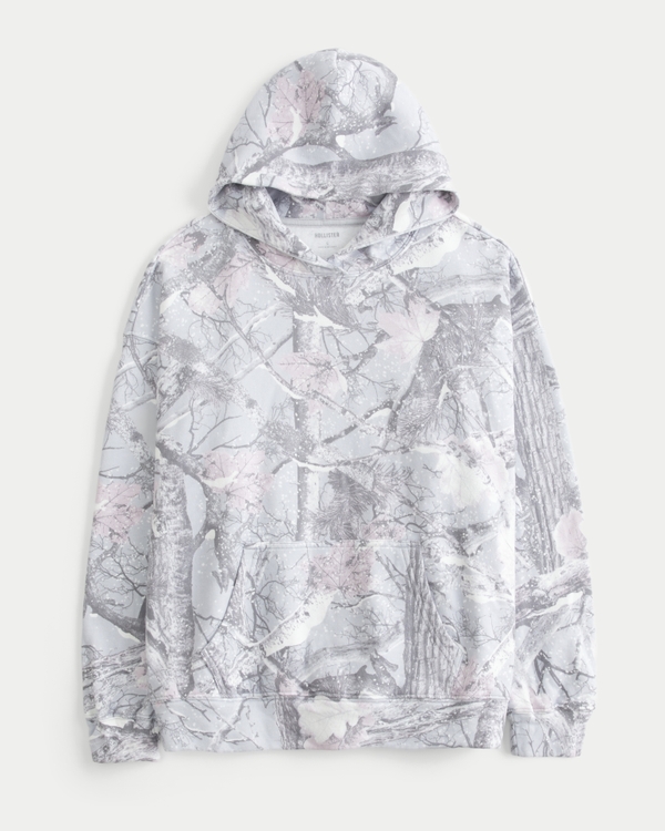 Oversized Camo Hoodie
