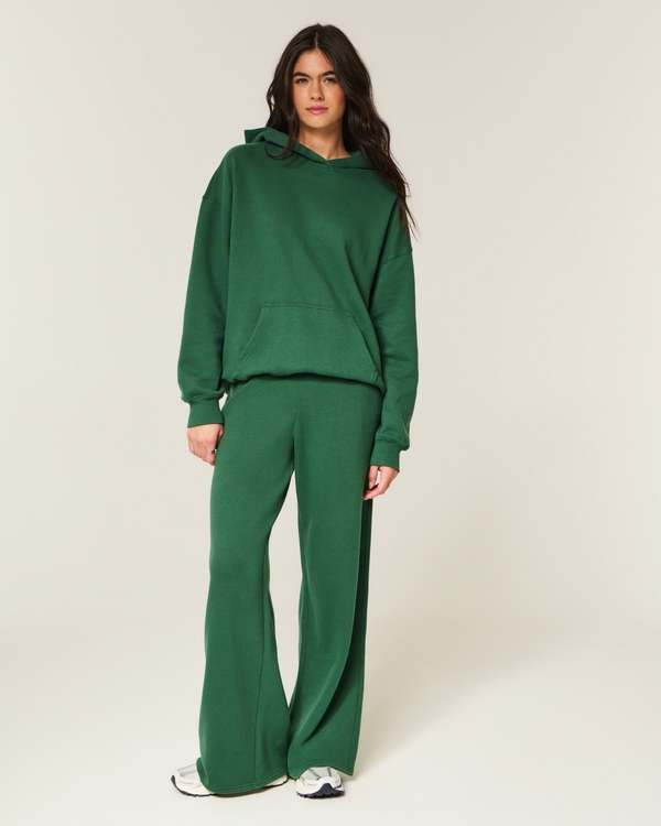 Oversized Hoodie, Spruce view 2
