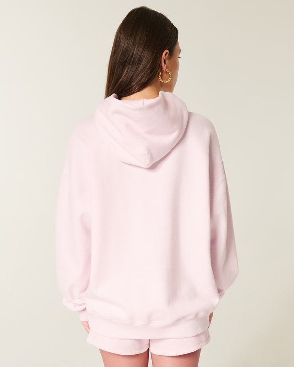 Oversized Hoodie, Light Lilac view 2