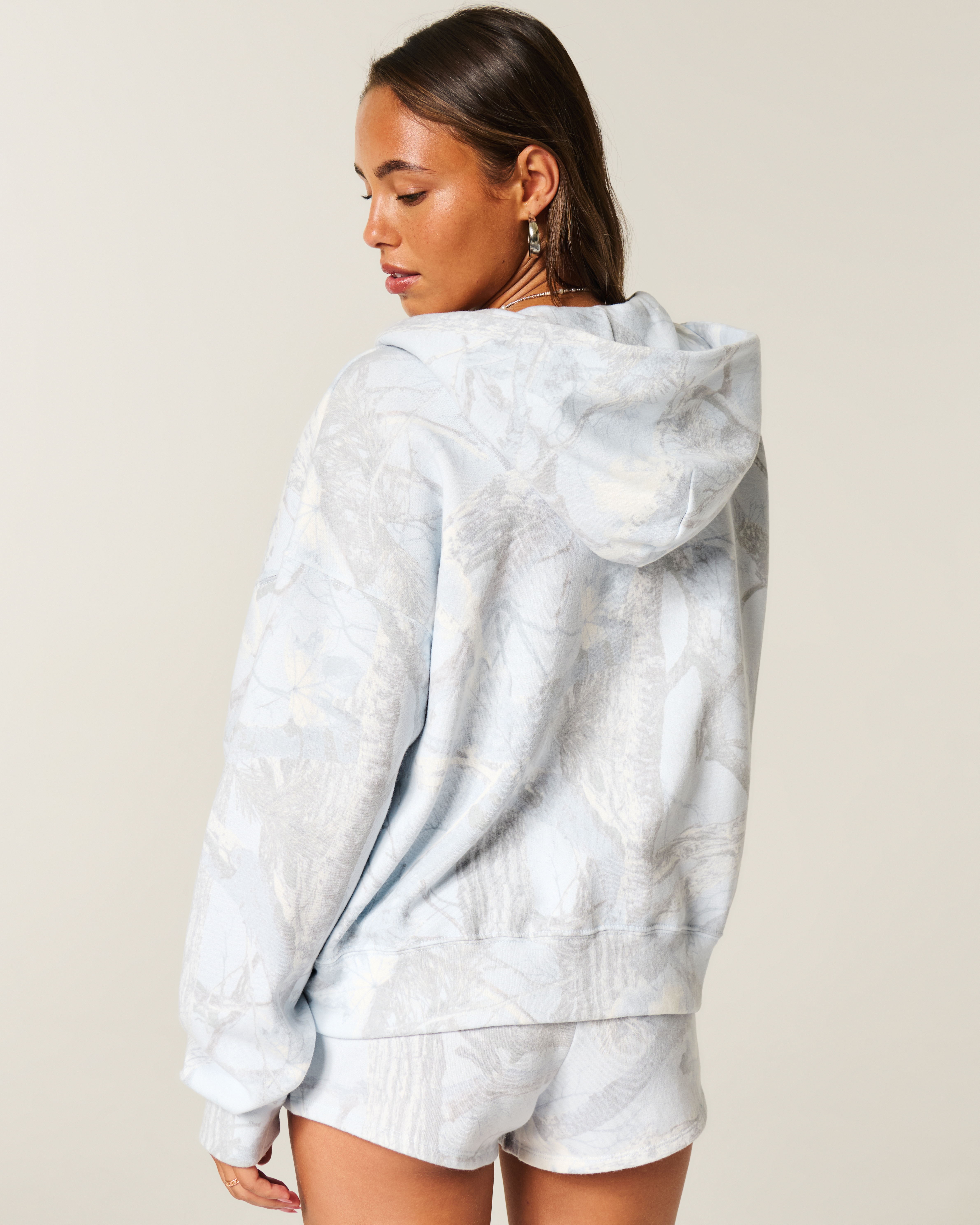 Easiest Zip-Up Camo Hoodie